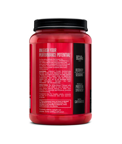 BSN Amino X Muscle Recovery & Endurance Powder with BCAAs, Intra Workout Support