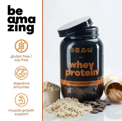 BEAM Be Amazing - Whey Protein Powder | Soy and Gluten-Free Protein Powder