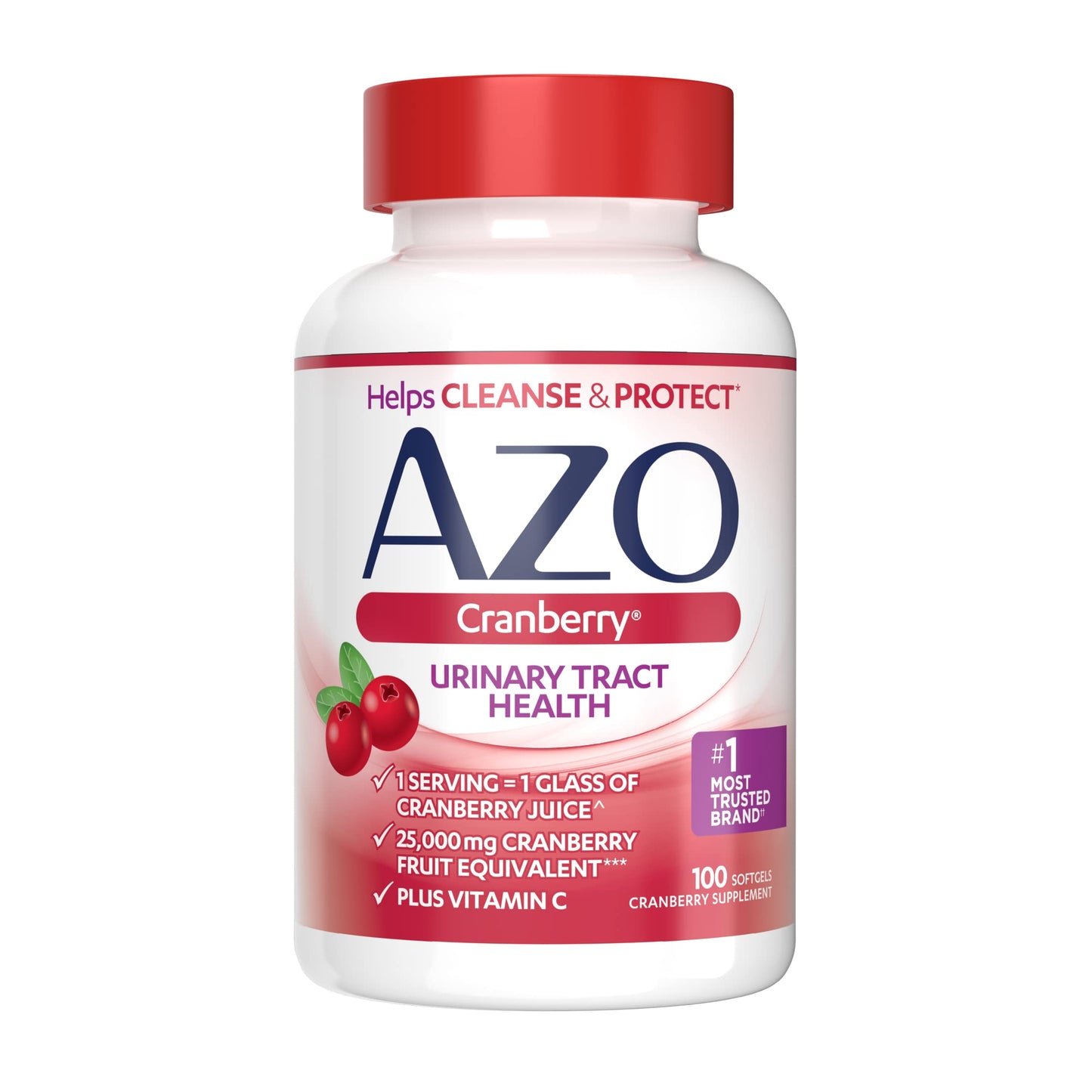 AZO Dual Protection | Urinary + Vaginal Support* | Prebiotic Plus Clinically Proven Women