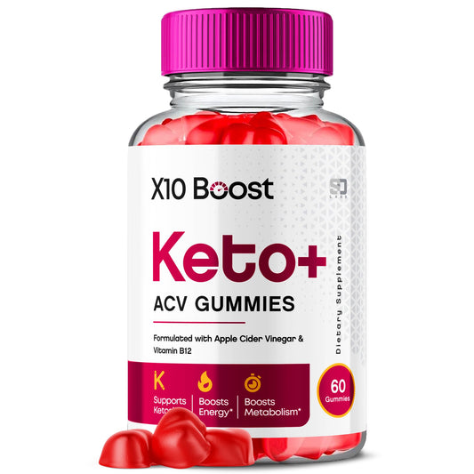 X10 Boost Keto ACV Gummies Advanced Weight Loss, X10 Boost Keto + ACV 1000mg Apple