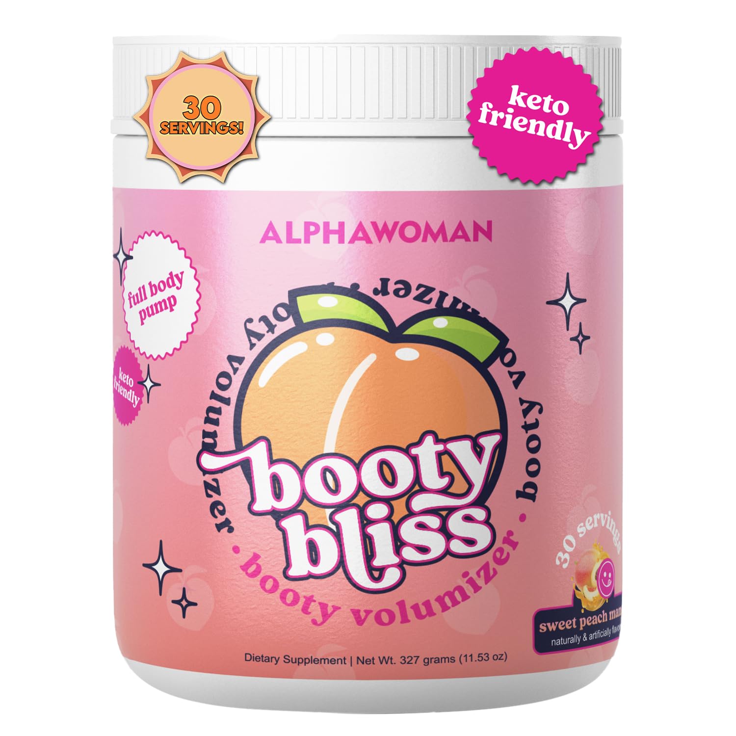 Booty Bliss • Creatine for Women • Pre Workout Women • Booty Builder • Keto Friendly