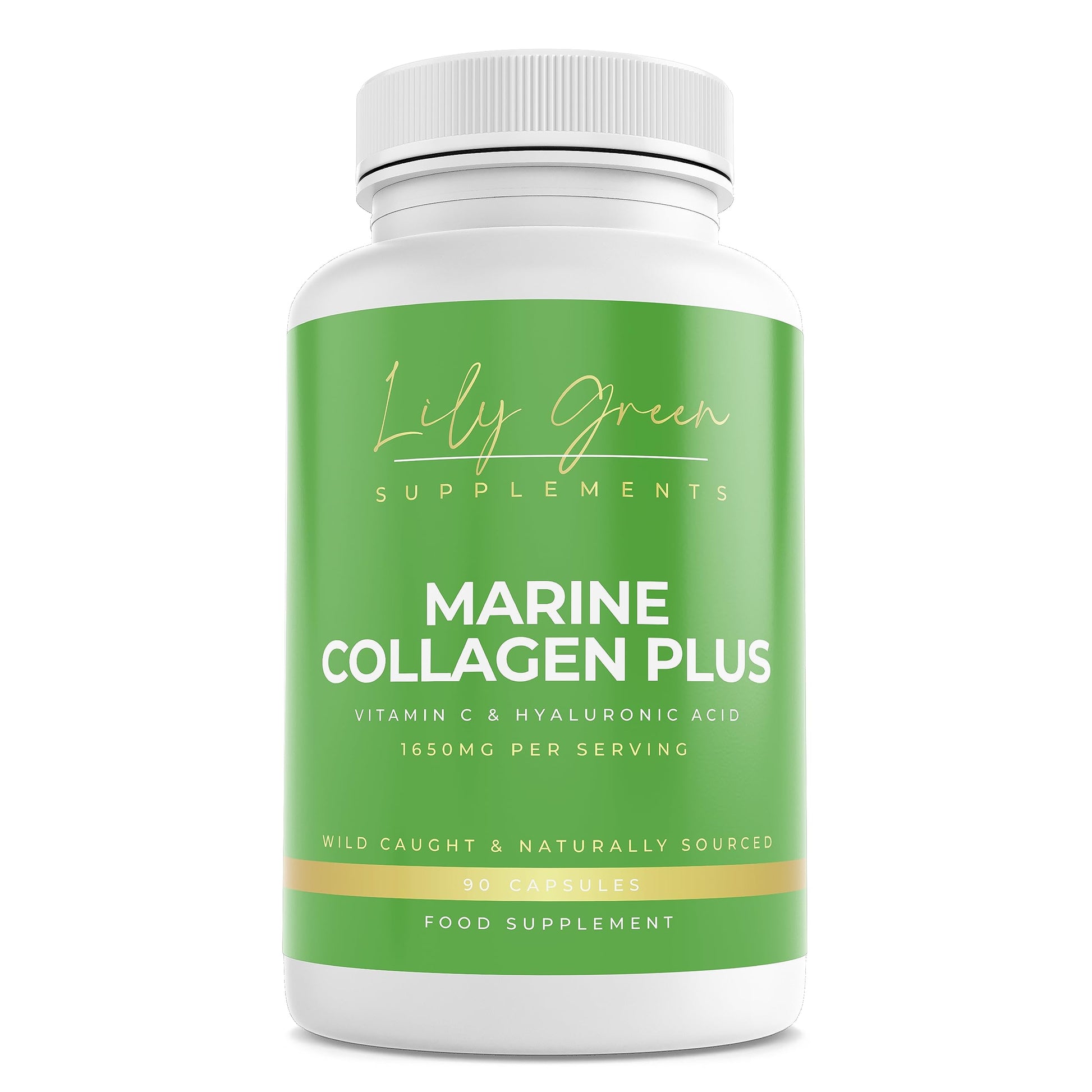 Lily Green | Marine Collagen with Hyaluronic Acid & Vitamin C - 1650mg per Serving