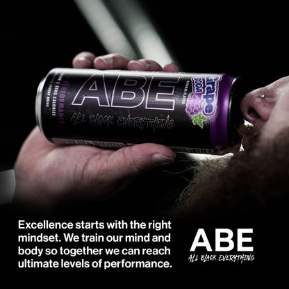 ABE Energy + Performance Sugar Free Energy Drink - All Black Everything Drink