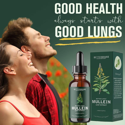 Betterbrand BetterLungs Mullein Leaf Extract - 1 Month Supply