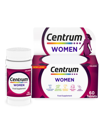 Centrum Women Tablets Multivitamin & Mineral Supplements, with 23 essential nutrients