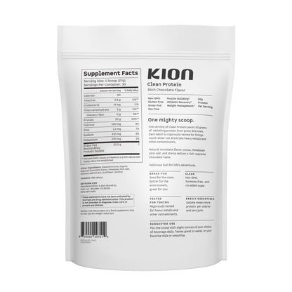 Kion Clean Protein | Grass-Fed & Pasture-Raised Whey Isolate Protein Powder