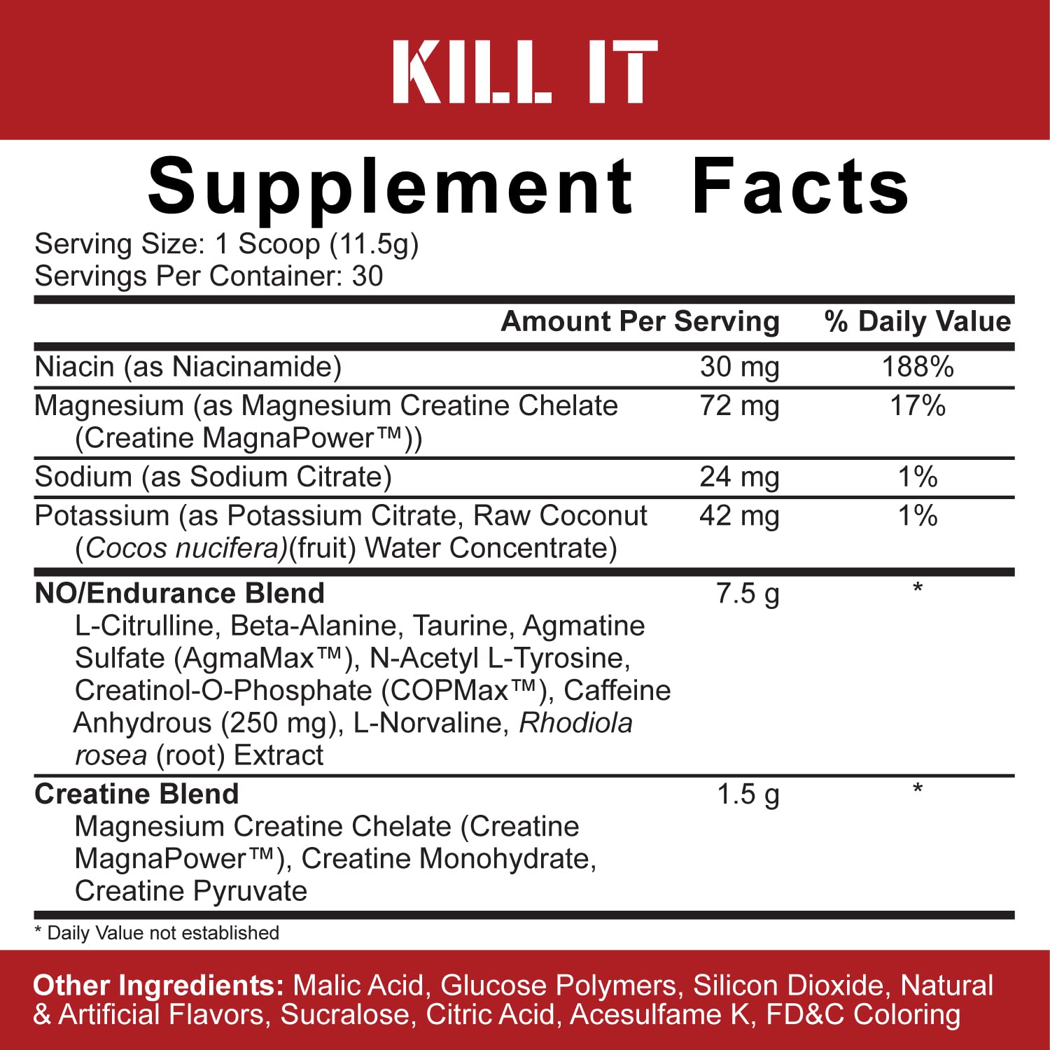 5% Nutrition 2-Stack | Kill It + FasF | Pre-Workout + NO Booster Pre (Select Your Flavors)