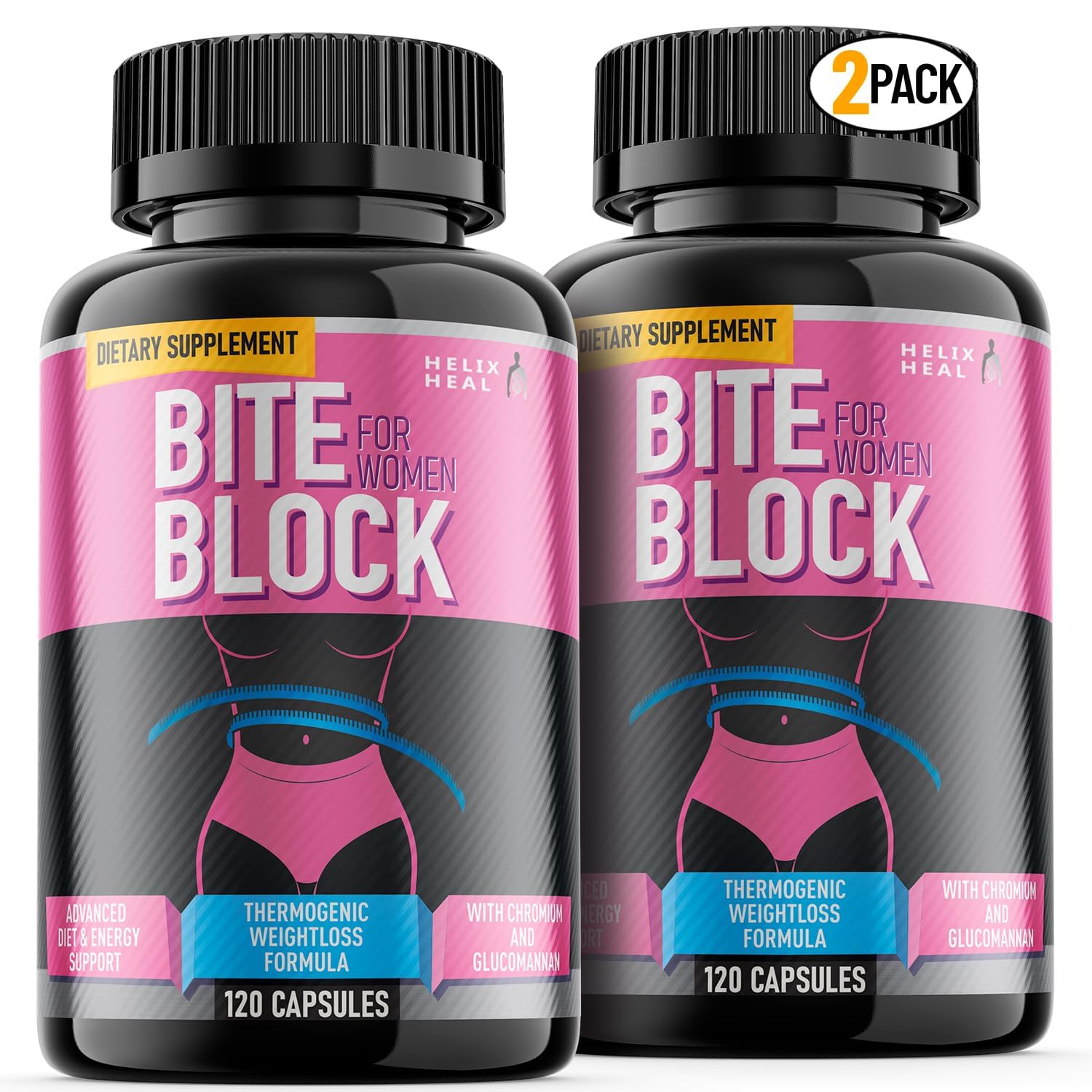 Appetite Suppressant for Women - Weight Loss Pills for Bloating Relief & Carb Blocker