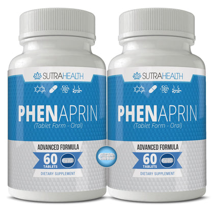 PhenAprin Diet Pills (Pack of 2) – 2x Potent Thermogenic Fat Burner and Metabolism