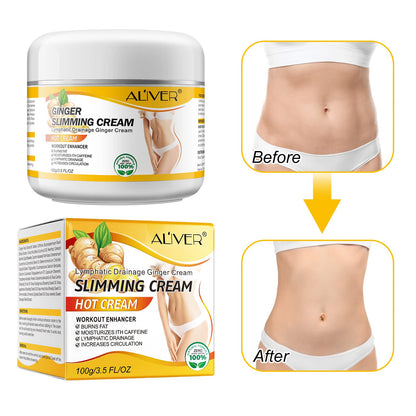 VOGSIG Anti Cellulite Slimming Cream Gel, Hot Cream, Ginger Fat Burning Weight Loss Full