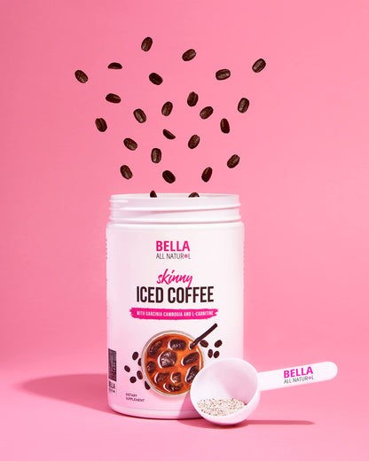 Bella All Natural Skinny Iced Coffee - Good Taste - 500 Grams