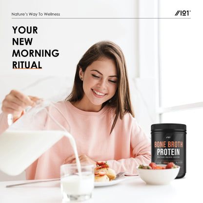 Bone Broth Beef Protein Powder - 400g - Unflavoured - 100% Grass-Fed & Pasture Raised Beef