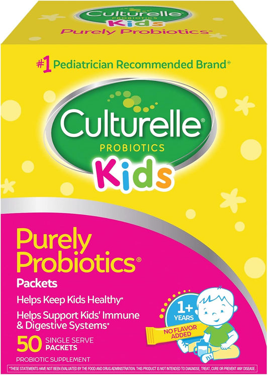 Culturelle Kids Purely Probiotics Packets Daily Supplement, Helps Support Kids