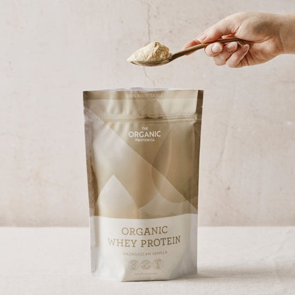 The Organic Protein Co. - Madagascan Vanilla Organic Whey Protein Powder