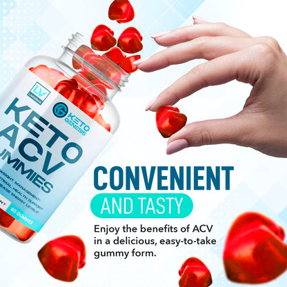 5 Pack - Keto Genesis Keto ACV Gummies Advanced Weight Loss, Genesis ACV, Genesis