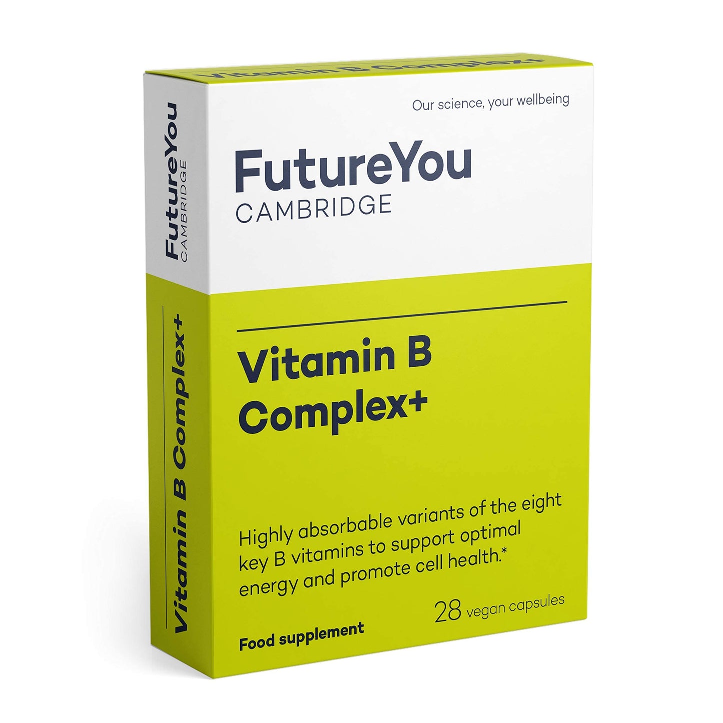 Vitamin B Complex+ Supplements – 8 Key B Vitamins for Optimal Cell Health – Energy Capsules