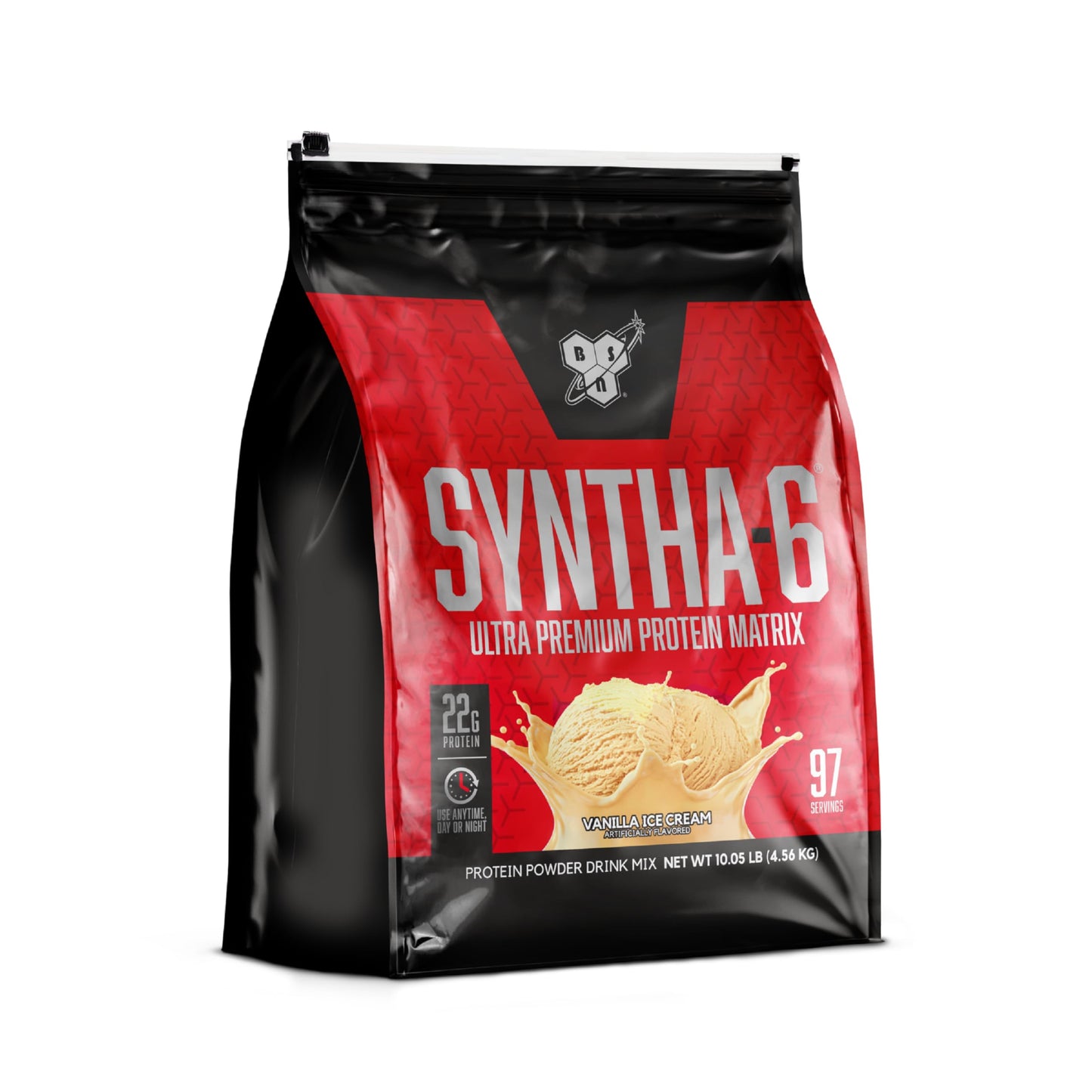 BSN SYNTHA-6 Whey Protein Powder, Vanilla Protein Powder with Micellar Casein