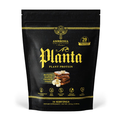 Ambrosia Planta - Premium Organic Plant-Based Protein | Vegan & Keto Friendly | Gourmet 