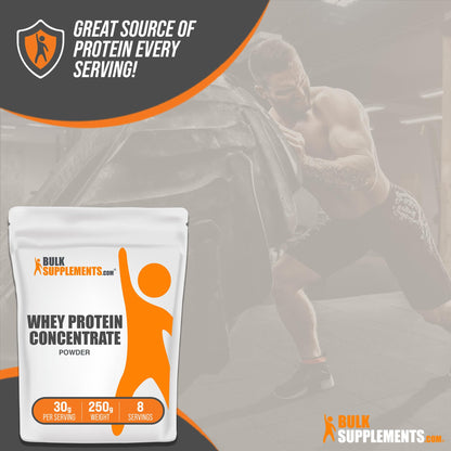 BULKSUPPLEMENTS.COM Whey Protein Concentrate Powder - Unflavored Protein