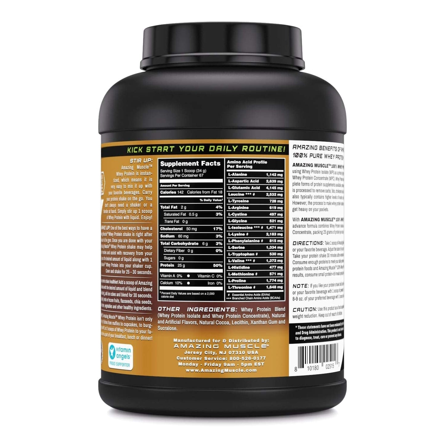 Amazing Muscle 100% Whey Protein Powder *Advanced Formula with Whey Protein