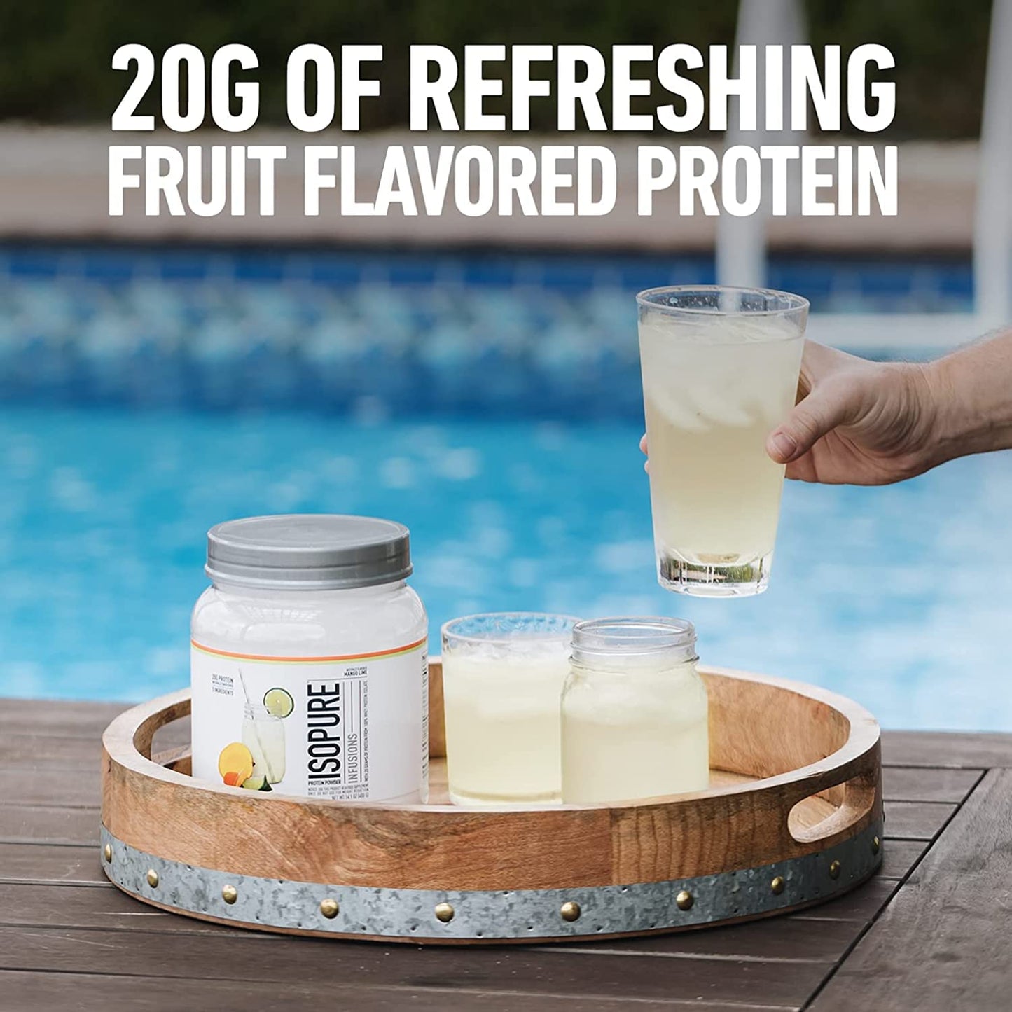 Isopure Protein Powder, Gluten Free, Whey Protein Isolate, Post Workout Recovery Drink