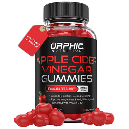 Apple Cider Vinegar Gummies - 1000mg - Formulated to Support Weight