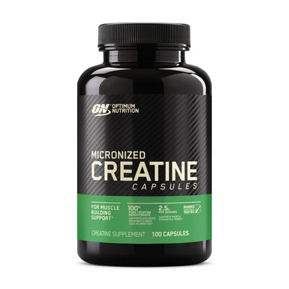 Optimum Nutrition Gold Standard 100% Whey Protein Powder, Vanilla Ice Cream & Microniz