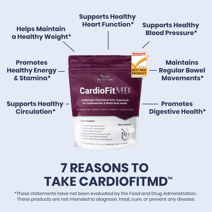 1MD Nutrition CardioFitMD - Vegan Beets Superfood Keto-Friendly Heart Health Powder