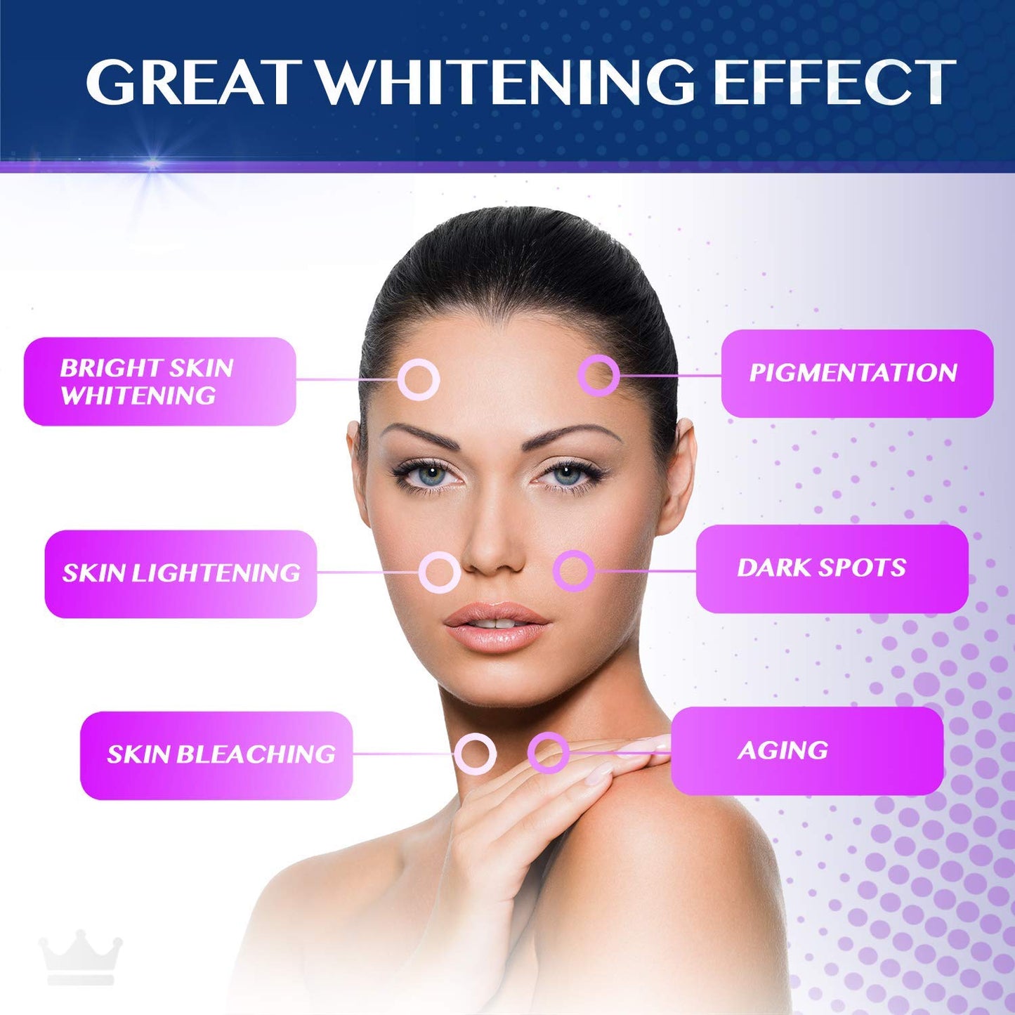 Glutathione Whitening Pills - 120 Capsules 2000mg Glutathione - Effective Skin Lightening