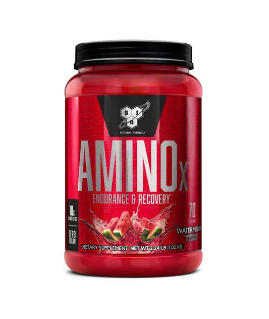 BSN Amino X Muscle Recovery & Endurance Powder with BCAAs, Intra Workout Support