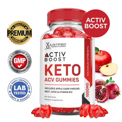 Activboost Keto ACV Gummies Advanced Formula 1000MG Active Boost Keto Gummies