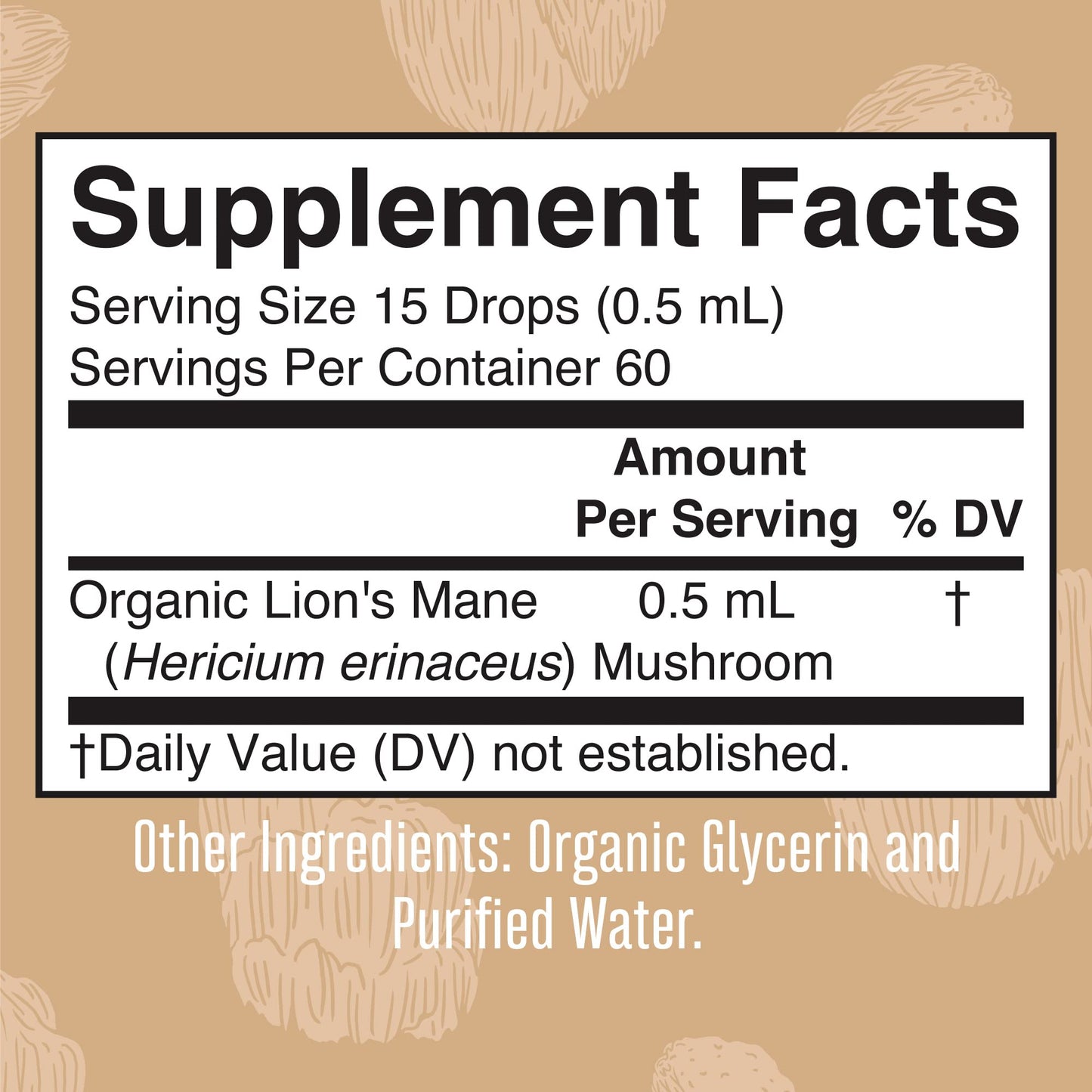 MaryRuth Organics Lions Mane Mushroom Supplement, Up to 2 Month Supply, Nootropic