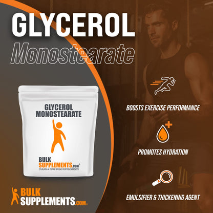 BULKSUPPLEMENTS.COM Glycerol Monostearate Powder - Glycerol Powder