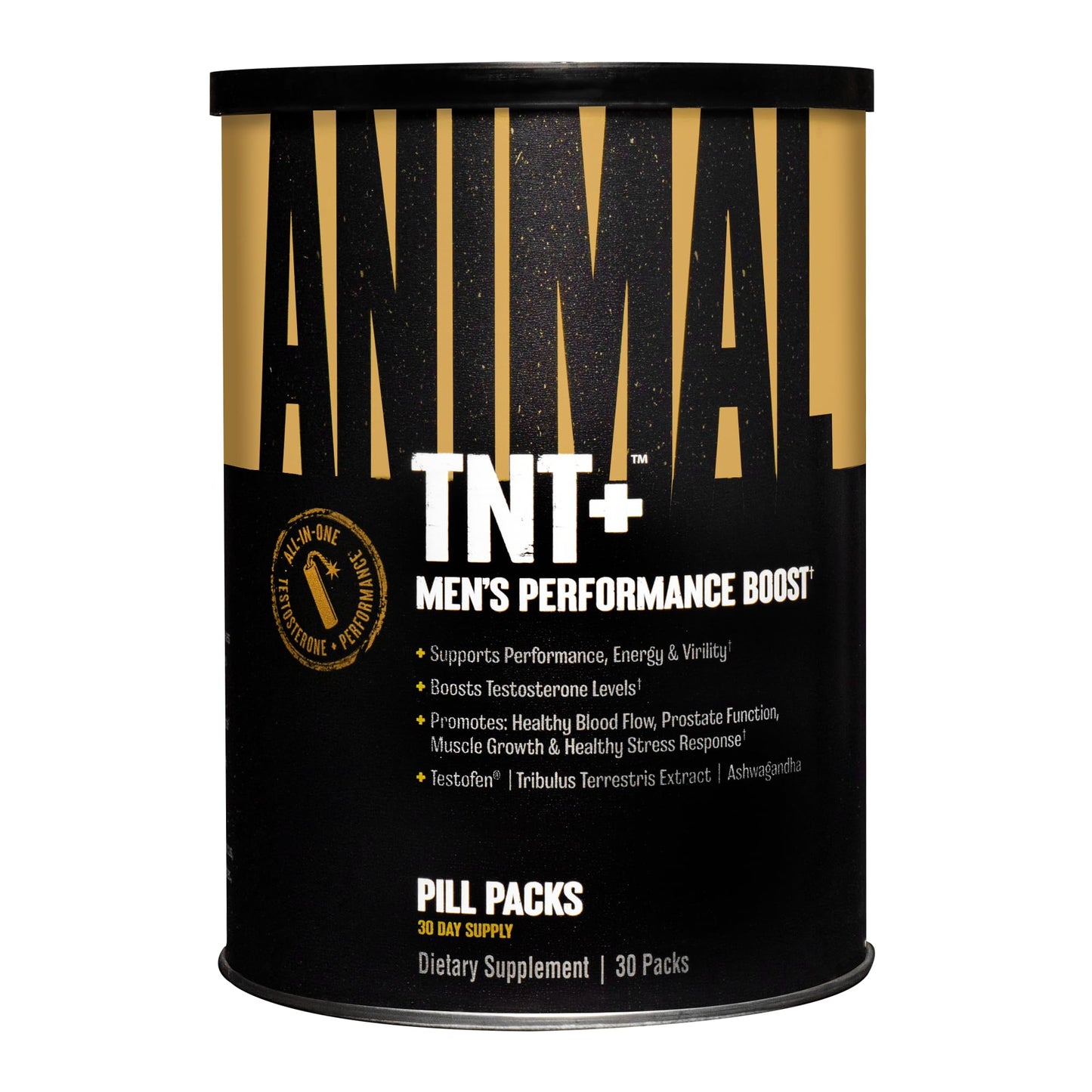 Animal TNT+ - Mens Support, Prostate Support, Adaptogen & Stress Support, Nitric Oxide