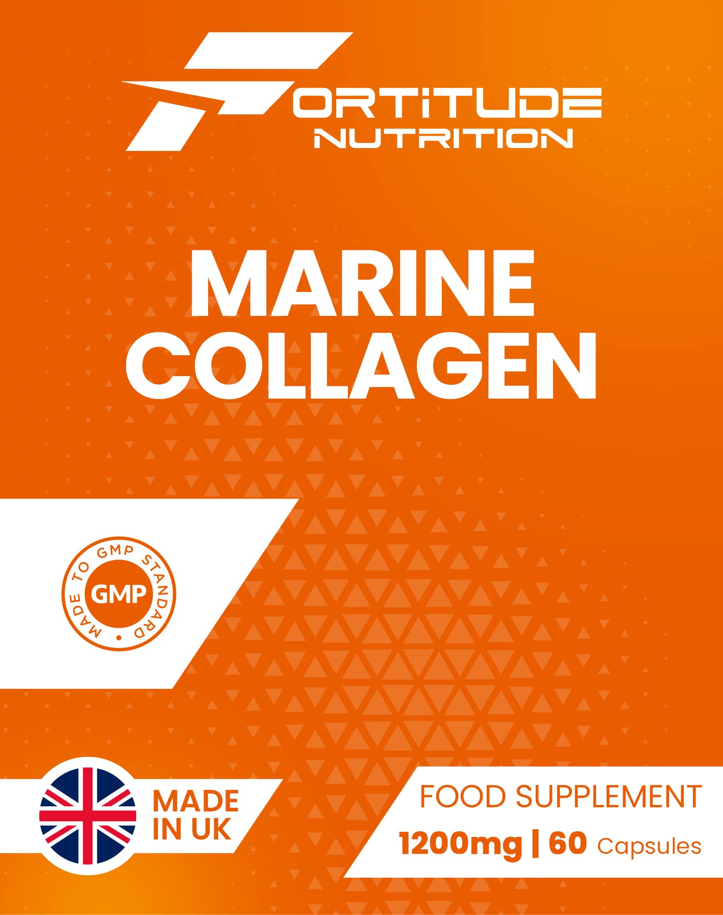 Marine Collagen Capsules | Hydrolyzed Marine Collagen with Vitamin C | High Strength Collagen