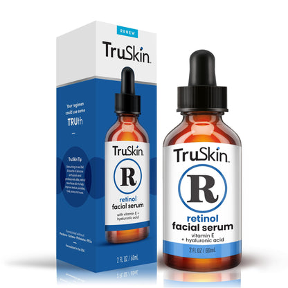 TruSkin Retinol Serum for Face – Gentle Anti-Aging Serum with Retinol, Hyaluronic Acid