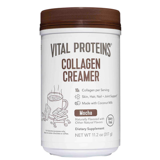 Vital Proteins Collagen Coffee Creamer, Coconut Milk based & Low Sugar Powder 