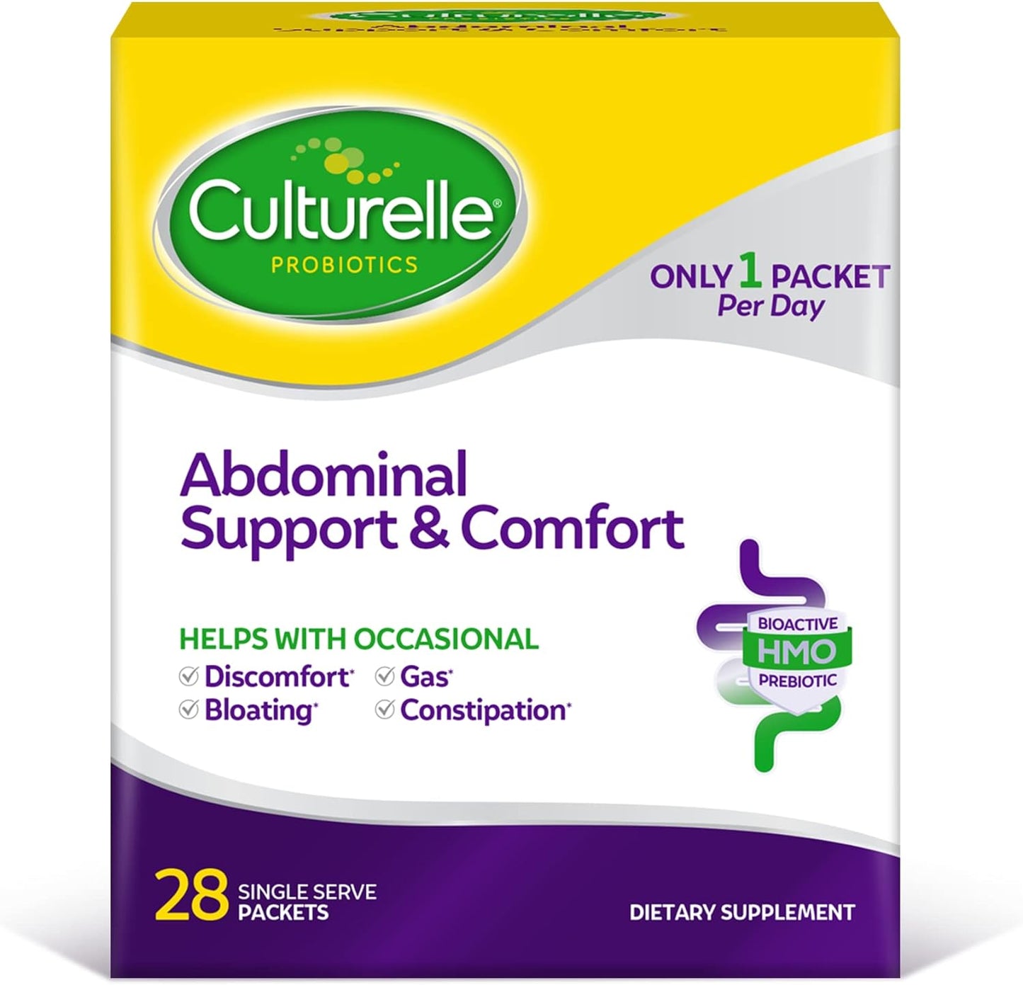 Culturelle Abdominal Support &amp; Comfort, Daily Proactive Approach to Promote Gut