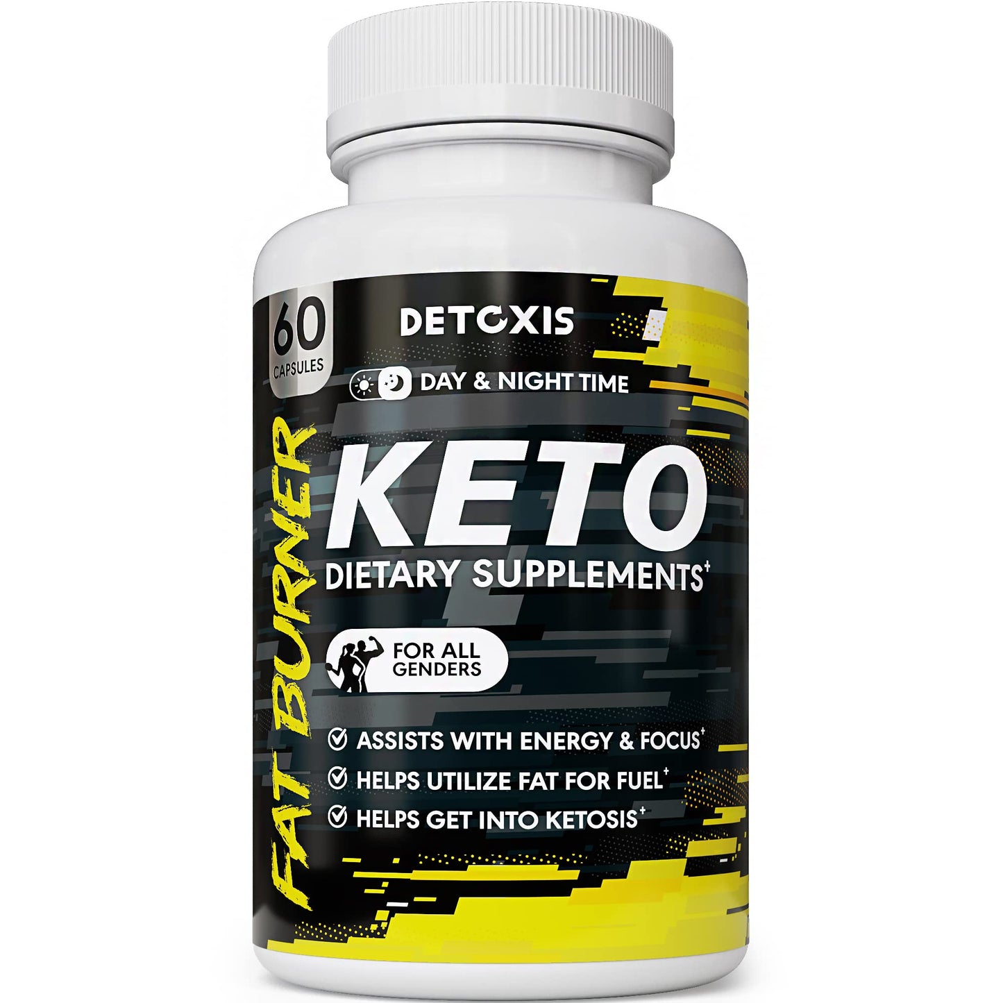 Keto Pills - 60 Ketogenic Diet Support Capsules - Keto Weight Management - Increase 