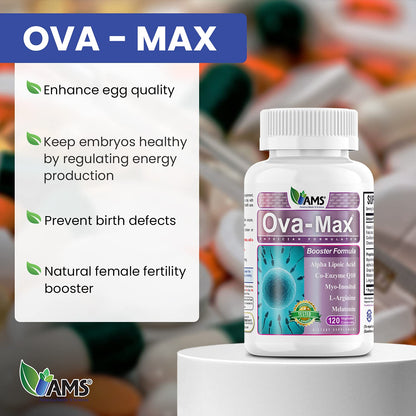 America Medic & Science OVA-Max Prenatal Vitamins for Women