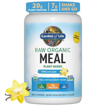 Garden of Life Raw Organic Fit Vegan Protein Powder Vanilla & Vegan Protein Powder