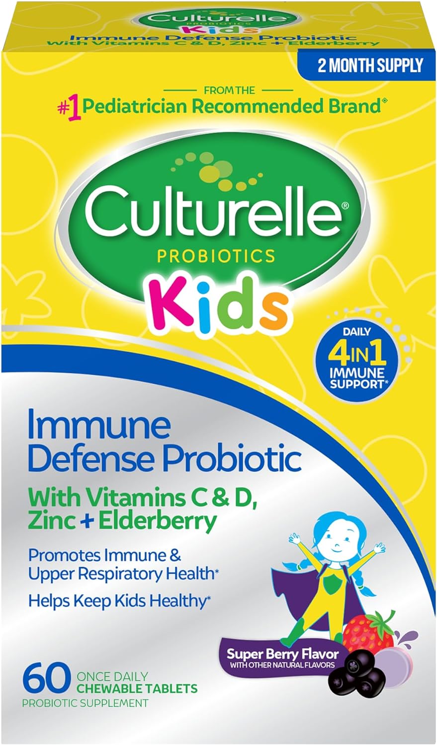 Culturelle Immune Defense Probiotic with Vitamin C, Vitamin D and Zinc