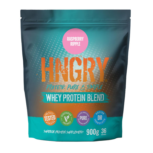 HNGRY Protein Whey Protein Powder Shake with 80% Protein Whey, 900g and 36 Servings