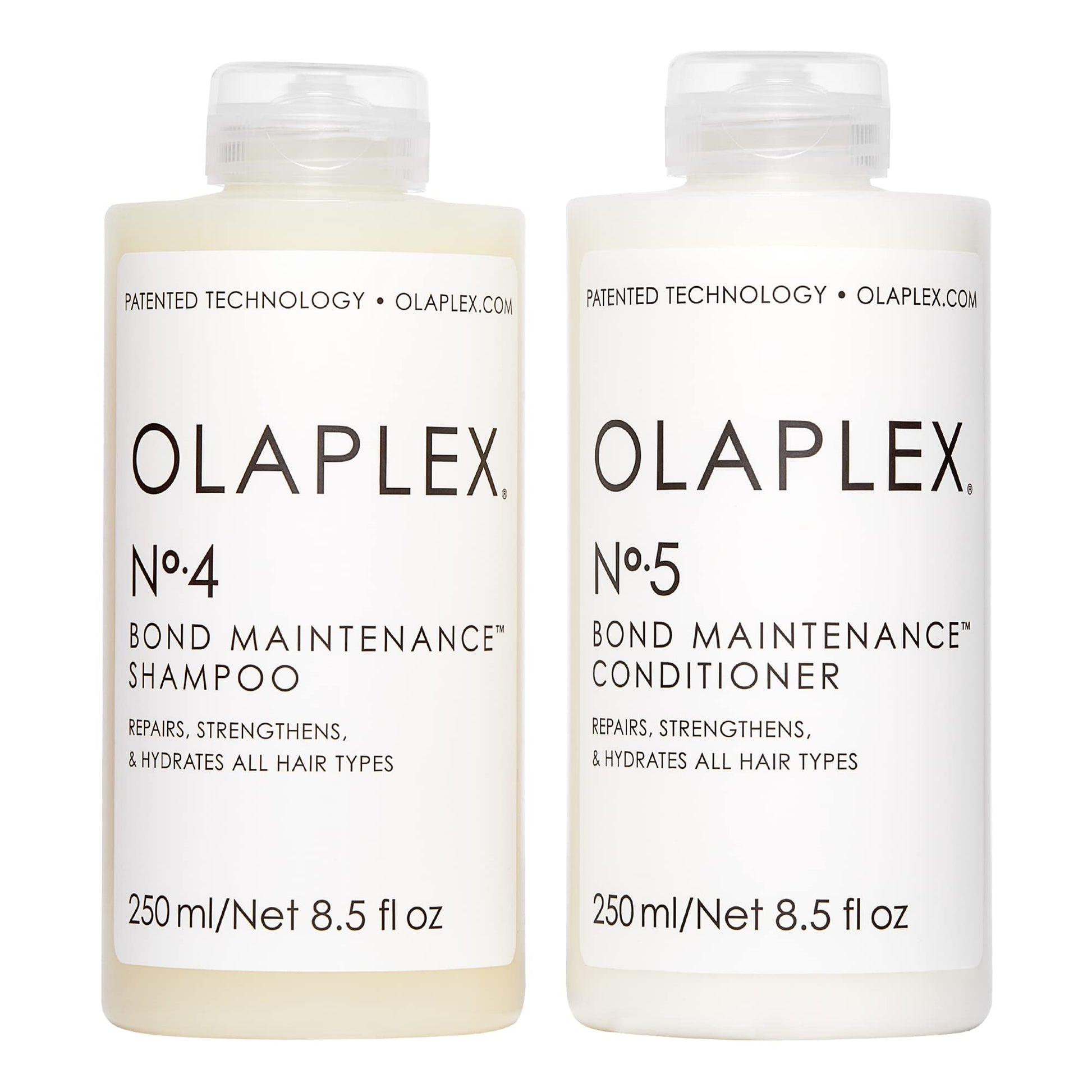 Olaplex No. 5 Bond Maintenance Conditioner, 8.5 Fl Oz No. 4 Bond Maintenance Shampoo