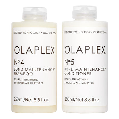 Olaplex No. 5 Bond Maintenance Conditioner, 8.5 Fl Oz No. 4 Bond Maintenance Shampoo