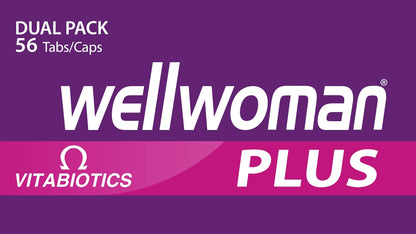 Vitabiotics Wellwoman Plus Omega 3 6 9 - 56 Tablets/Capsules