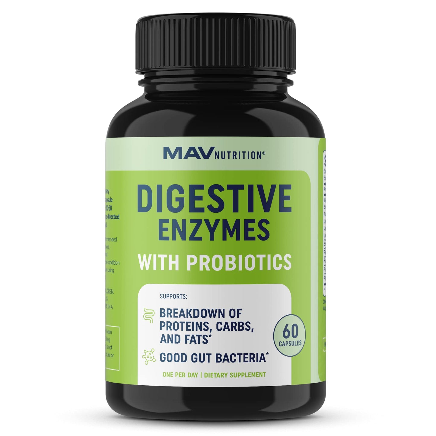 Digestive Enzymes with Probiotics for Bloating Relief & Digestive Health