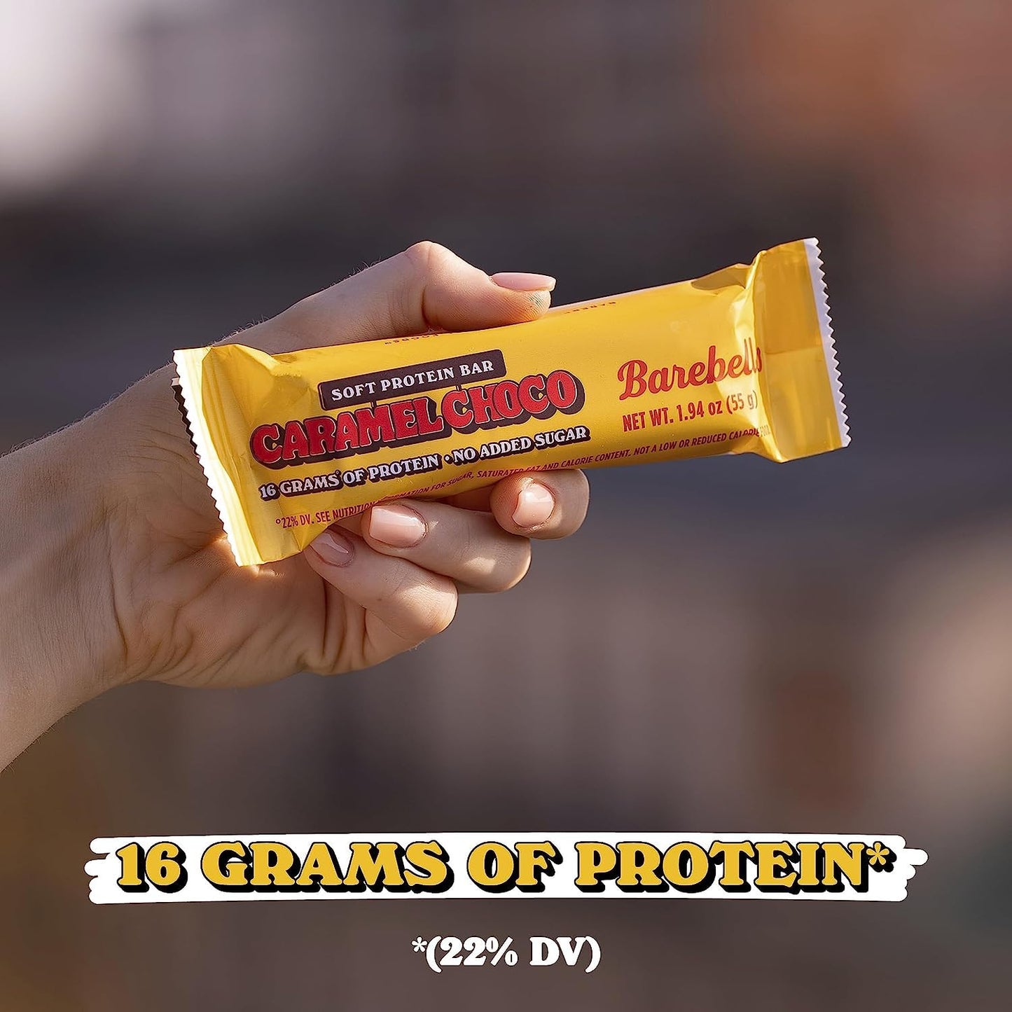 Barebells Soft Protein Bars Caramel Choco - 12 Count, 1.9oz Bars - Protein Snacks